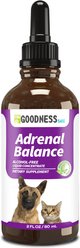 Fur Goodness Sake Adrenal Balance Homeopathic Medicine for Cushing's Disease for Dogs & Cats, 2-oz bottle