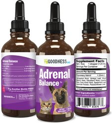 Fur Goodness Sake Adrenal Balance Homeopathic Medicine for Cushing's Disease for Dogs & Cats, 2-oz bottle slide 2 of 5