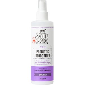 Skout's Honor Probiotic Lavender Dog Deodorizer, 8-oz spray