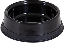 JW Pet Skid Stop Basic Non-Skid Plastic Dog Bowl, 10-cup, Color Varies