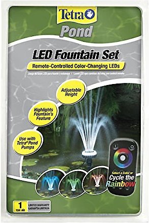Tetra Remote-Controlled Color-Changing LED Pond Fountain Set slide 1 of 6