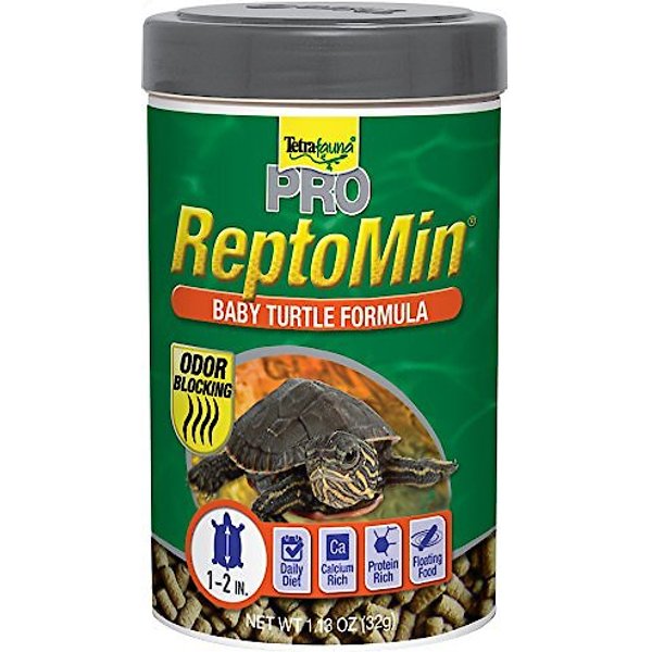 TETRA ReptoMin Baby Floating Sticks Turtle & Amphibian Food, 0.92