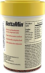 Tetra Betta Worm Shaped Bites Fish Food, 0.98-oz slide 2 of 7