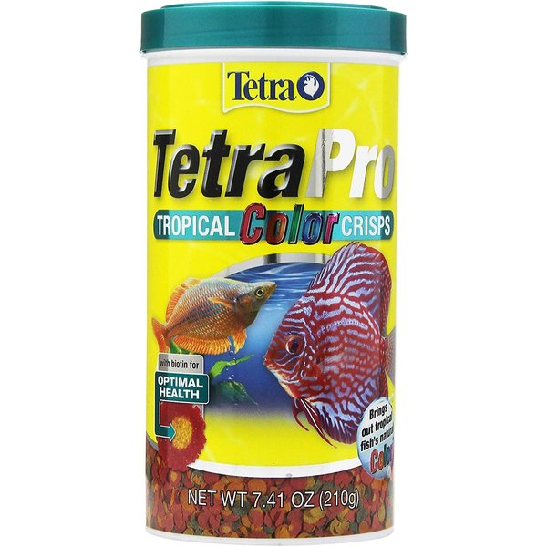 Tetra TetraPro Cichlid Color Pellets, 1.94-oz bag