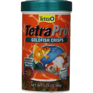 Tetra TetraPro Goldfish Crisps Fish Food, 3.03-oz