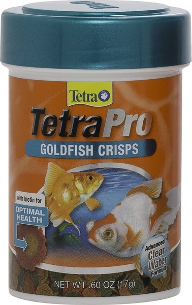 Tetra TetraPro Goldfish Crisps Fish Food, 0.60-oz slide 1 of 7