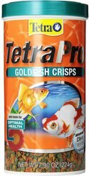Tetra TetraPro Goldfish Crisps Fish Food, 7.9-oz