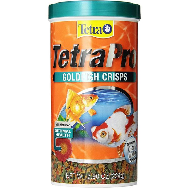 TETRA TetraPro Goldfish Crisps Fish Food, 7.9-oz 