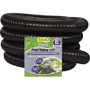 Tetra Pond Tubing, Corrugated, 1.25-in x 20-ft