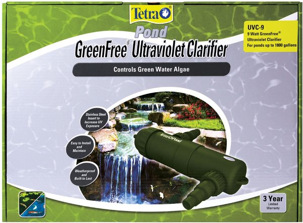Tetra GreenFree Ultraviolet Pond Clarifier, 9-watt slide 1 of 6