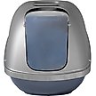 Out of Stock - PETMATE Basic Hooded Cat Litter Pan, Blue Steel/Pearl Silver, Jumbo - Chewy.com