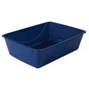 Petmate Basic Cat Litter Pan, Sapphire Blue, Jumbo