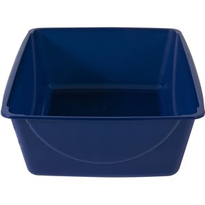 Petmate Basic Cat Litter Pan, Sapphire Blue, Jumbo