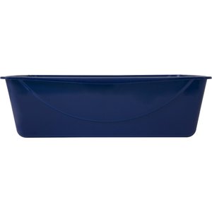 Petmate Basic Cat Litter Pan, Sapphire Blue, Jumbo