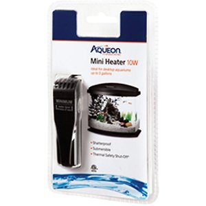 Aqueon Fish Tank Mini Heater, 10-watt