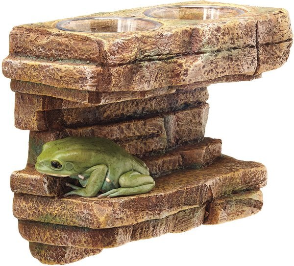 Discontinued ZILLA Vertical Decor Rock Feeding Ledge
