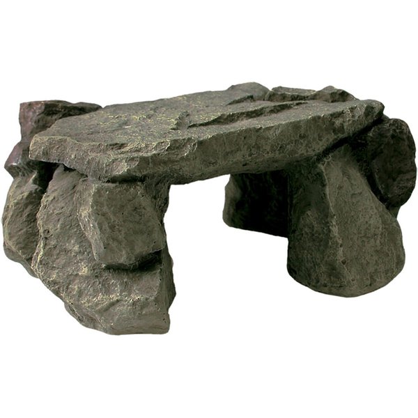 Coralife Zilla Reptilienhöhle – Grün, Mittelgroß, Kunststoff, Kletterrau, Leicht Zu Reinigen, Für Echsen & Schlangen