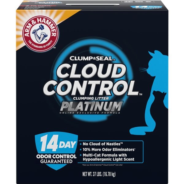 ARM & HAMMER LITTER Cloud Control Platinum MultiCat Clumping Cat
