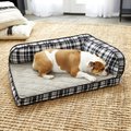 La-Z-Boy Sadie Orthopedic Bolster Dog Bed with Removable Cover, Spencer Plaid
