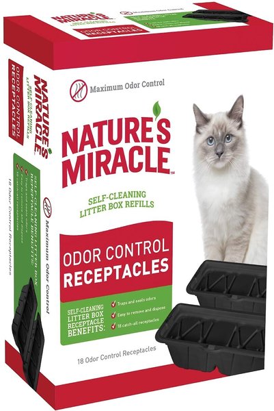 Discontinued NATURE S MIRACLE Odor Control Waste Receptacles 18 count Chewy