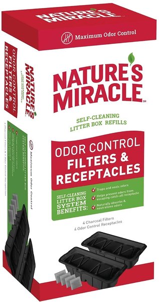 Nature's miracle litter box receptacles hotsell