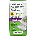 Tidy Cats Breeze Multi-Cat Strength Cat Pads, 8 count