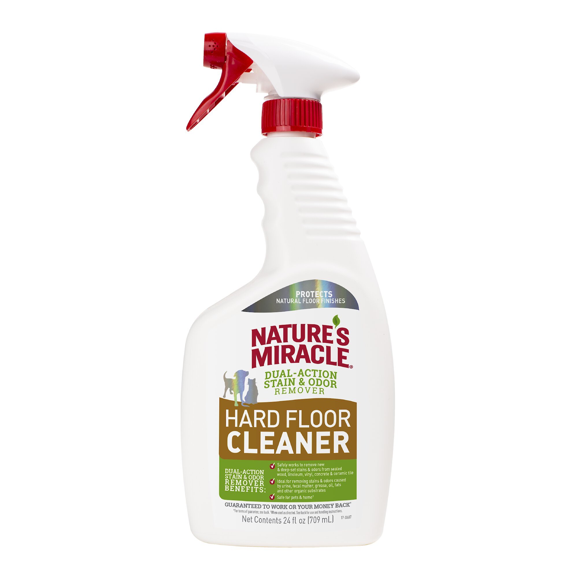 NATURE'S MIRACLE Dual Action Hard Floor Stain & Odor Remover Customer