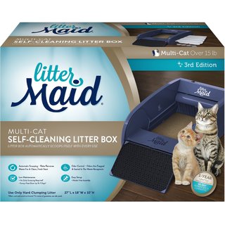 LitterMaid Automatic Multi-Cat Self-Cleaning Cat Litter Box slide 1 of 5