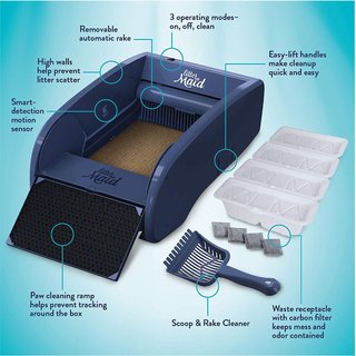 LitterMaid Automatic Multi-Cat Self-Cleaning Cat Litter Box slide 3 of 5