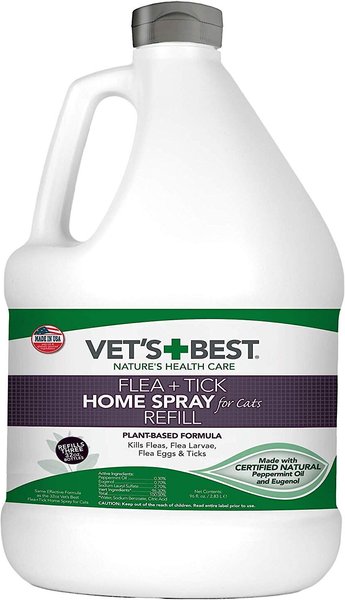 Vet's Best Cat Flea & Tick Home Spray, 96-oz slide 1 of 4