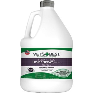 Vet's Best Cat Flea & Tick Home Spray, 96-oz