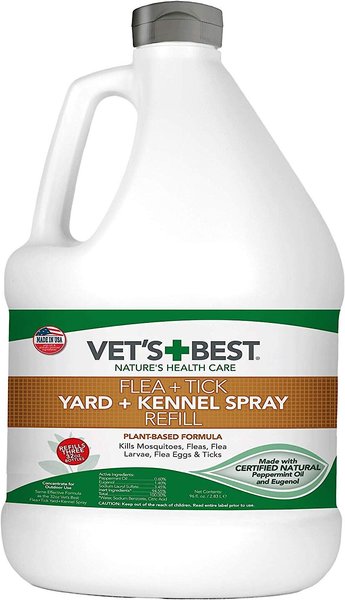 Vet's Best Flea + Tick Yard & Kennel Spray for Dogs, 96-oz slide 1 of 6