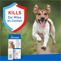 Adams Medication for Ear Mites for Dogs & Cats, 0.5-oz fluid slide 2 of 8