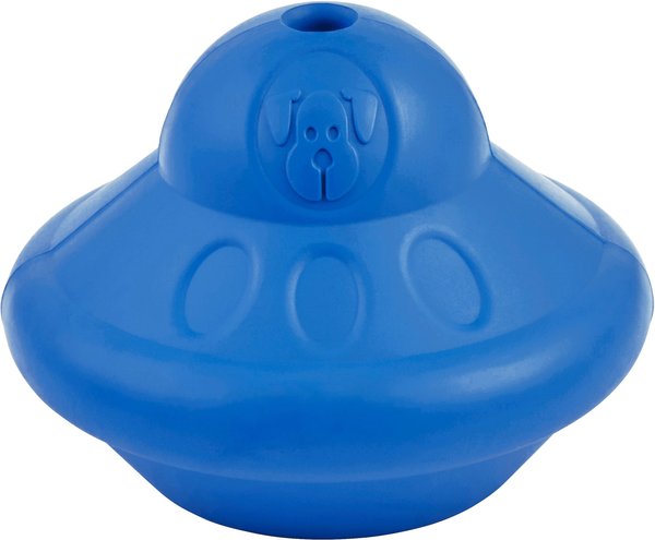 Frisco Flying Saucer Rubber Treat Dispenser Dog Toy, Medium/Large slide 1 of 5
