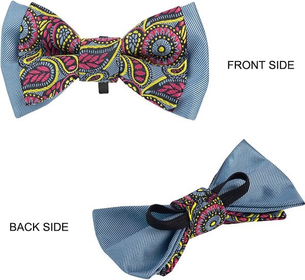 Blueberry Pet Classic Dog Collar with Bow Tie