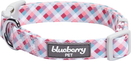 Show full view: Blueberry Pet Scottish Tartan Scarf Dog Collar, Multi-Color, Small slide 2 of 6