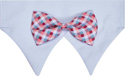 Show full view: Blueberry Pet Scottish Tartan Scarf Dog Collar, Multi-Color, Small slide 3 of 6