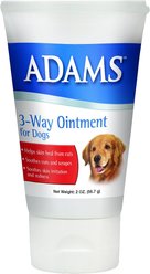 Adams 3-Way Ointment for Dogs, 2-oz tube