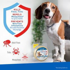 Adams Plus Flea & Tick Collar for Dogs & Puppies, 2 Collars (12-mos. supply) slide 2 of 9