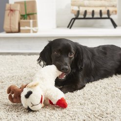 Multipet Antler Lamb Chop Dog Toy, Medium slide 2 of 5