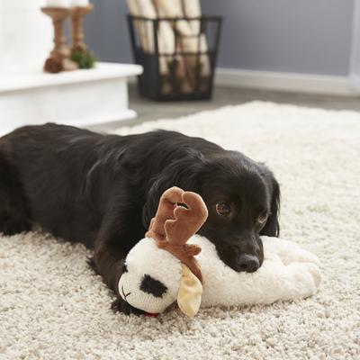 Show full view: Multipet Antler Lamb Chop Dog Toy, Medium slide 5 of 6