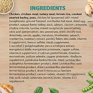Chicken Soup for the Soul Kitten Chicken, Brown Rice & Pea Recipe Dry Cat Food, 13.5-lb bag