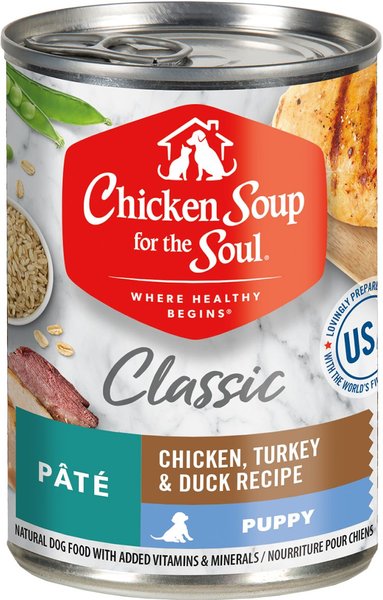 CHICKEN SOUP FOR THE SOUL Puppy Pate Chicken Turkey Duck Recipe