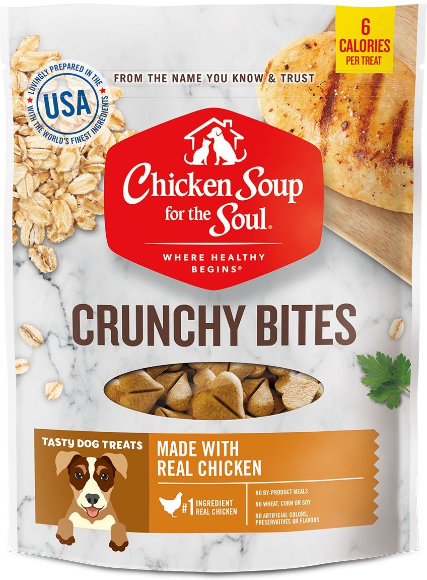 Chicken Soup for the Soul Crunchy Bites Chicken Dog Treats