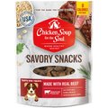 Chicken Soup for the Soul Savory Snacks Beef Dog Treat, 6-oz bag