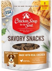 Chicken Soup for the Soul Savory Snacks Chicken Dog Treats, 6-oz bag
