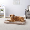 Frisco Quilted Orthopedic Pillow Cat & Dog Bed w/Removable Cover, Beige, X-Large