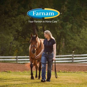 Farnam Horseshoer's Secret Hoof Health Hay Flavor Pellets Horse Supplement, 38-lb bucket