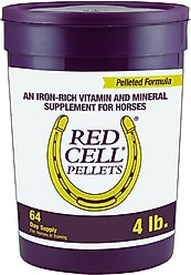 Horse Health Products Red Cell Pellets Horse Supplement, 64-day supply