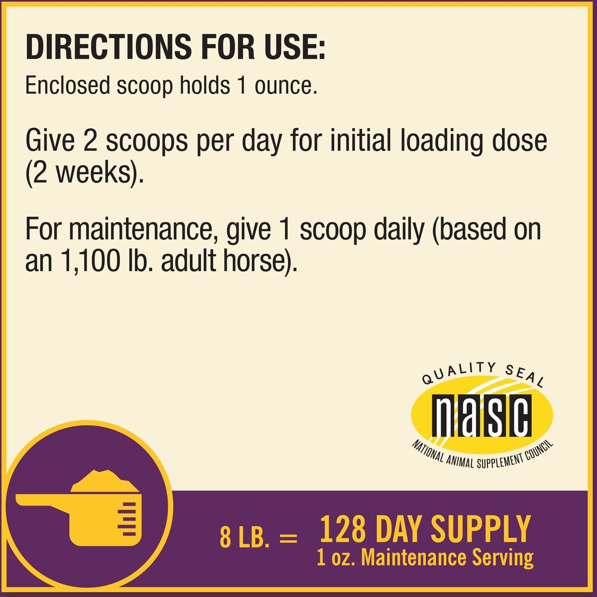 HORSE HEALTH PRODUCTS Joint Combo Classic Pellets Horse Supplement, 8